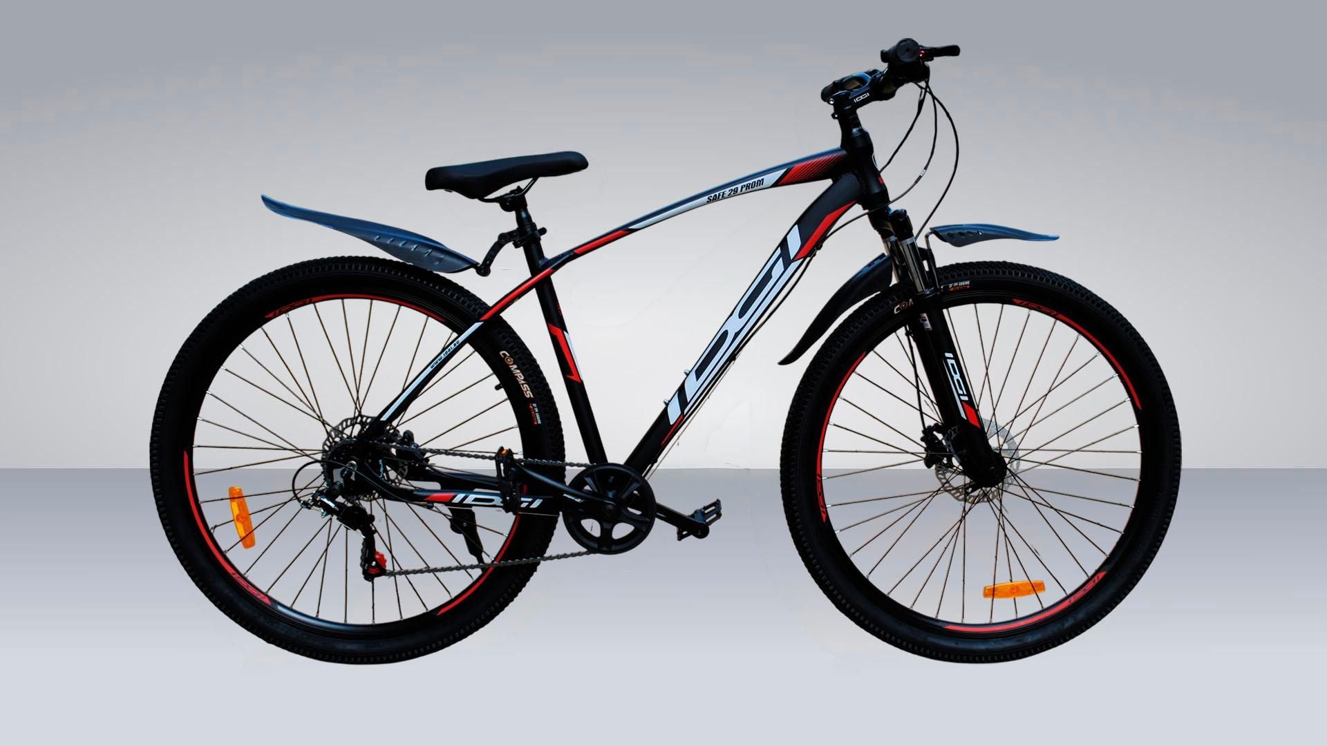 SAFE 29HD-Black-red Shimano Altus
Гидравлика, Кассета